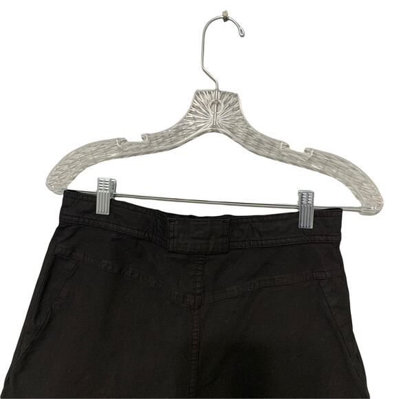 See by Chloe Designer Black A-Line Denim Skirt 40 IT 4 US Braided Belt Italian - Picture 6 of 11